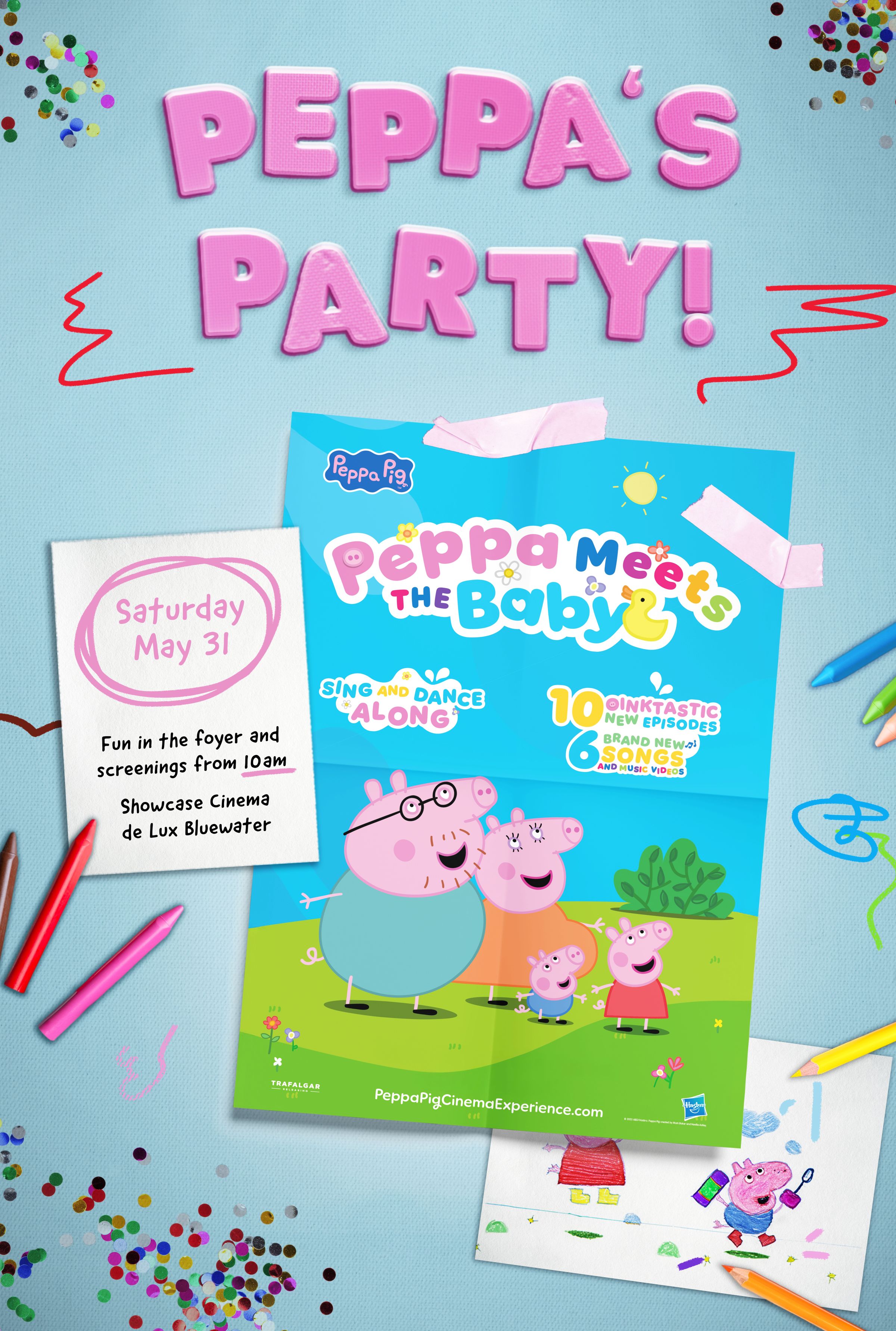 Peppa Meets the Baby Cinema Experience 2025 theater experience