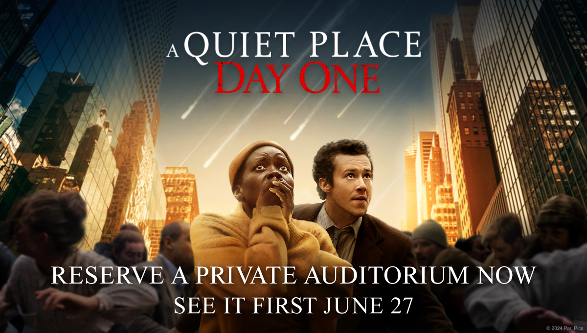 Private A Quiet Place: Day One Screenings at Showcase Cinemas ...