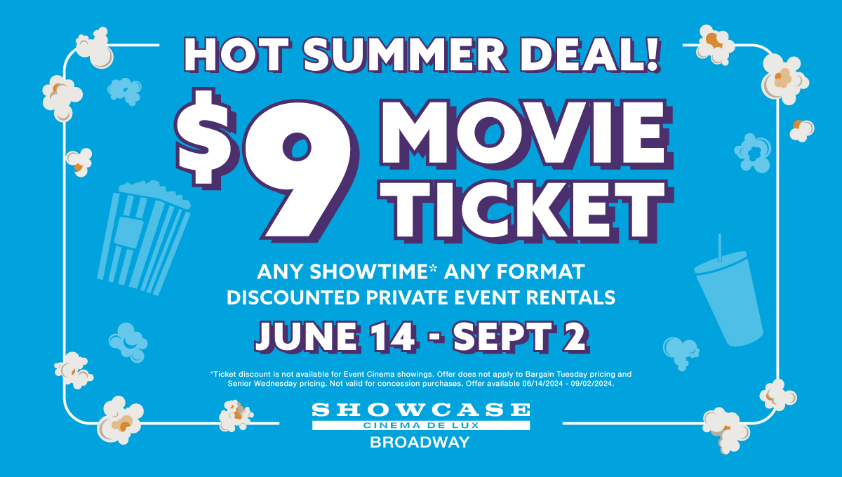 Showcase Cinema de Lux Broadway Discount Movie tickets Showcase