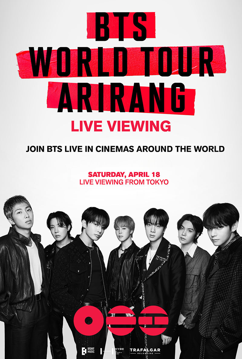 BTS WORLD TOUR 'ARIRANG' IN JAPAN: LIVE VIEWING Showtimes