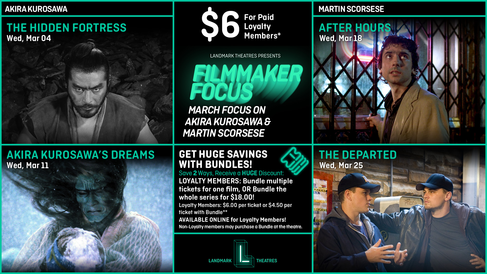 Filmmaker Focus - Akira Kurosawa & Martin Scorsese — Landmark Theatres