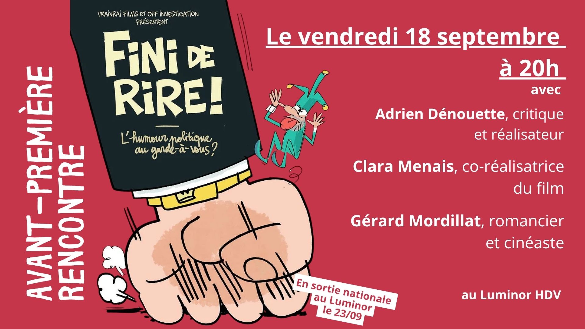 Affiche Avant-première