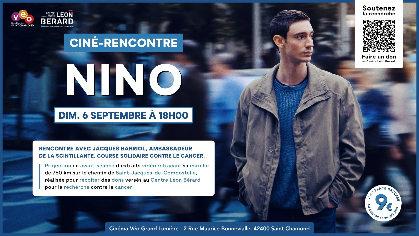 Nino • Solidaire contre le cancer avec Jacques Barriol