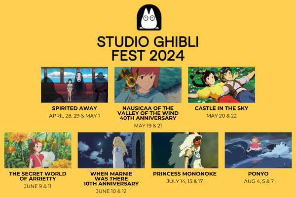 Studio Ghibli Fest returns to B&B Theatres! - B & B Theatres