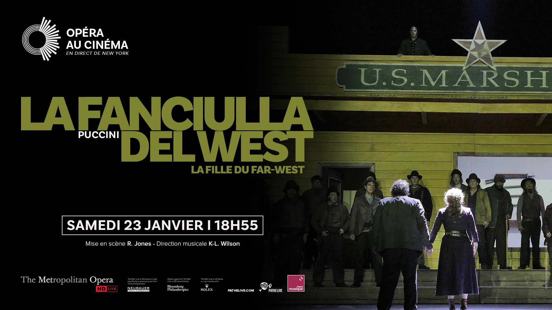 La fille du Far-West