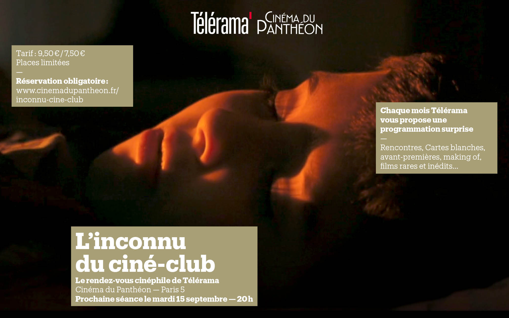 Affiche L'Inconnu du ciné-club